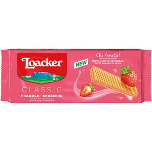 LOACKER WAFER GR.175 STRAWBERRY